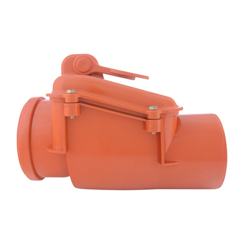 Обратный клапан для канализации 110 мм Aquer ZB110 горизонтальный