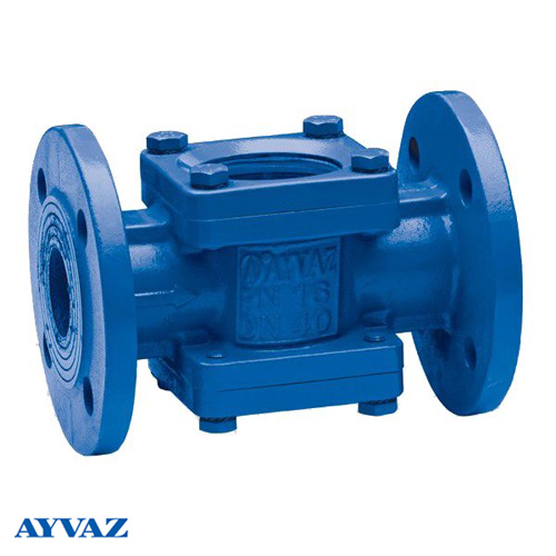Оглядове скло фланцеве Ayvaz DN 15 PN 16 двовіконне (708284001015)