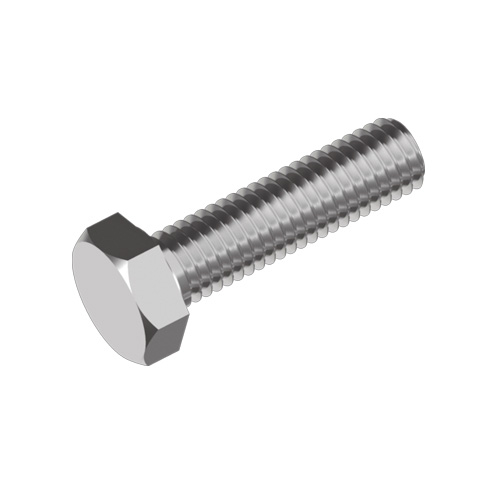 Болт сталевий М20x80мм DIN933 повне різьблення