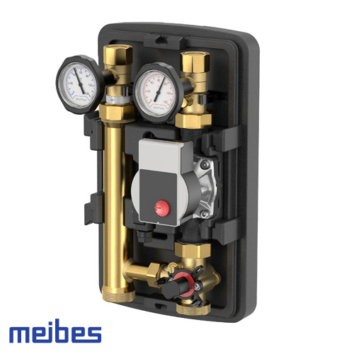 Насосная группа Meibes MeiFlow Top S MC DN25 смесительная, без насоса, поколение 9 (M66931EA)