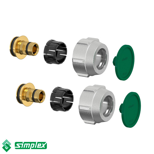 Різьбозатискне з`єднання (євроконус) Simplex тип А3 G3/4 16х2.2, 2 шт. (F11412)