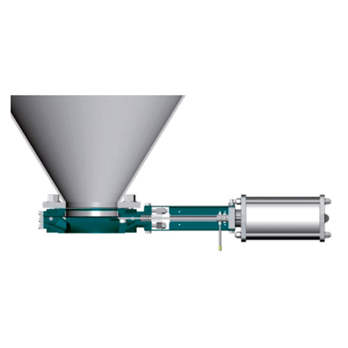 Шиберна засувка під силос з пневмоприводом Tecofi Sous Silo VGS4400-03NI DN 250 | PN 1,5 | NBR (VGS4400-03NI0250)