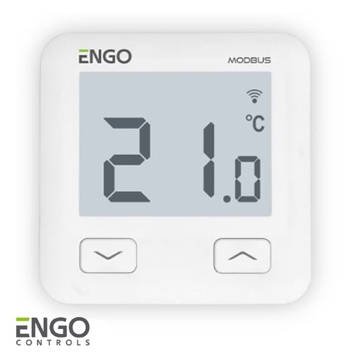 Інтернет-термостат ENGO E10-MBUSW Modbus + Wi-Fi | 230В | білий (932332944)