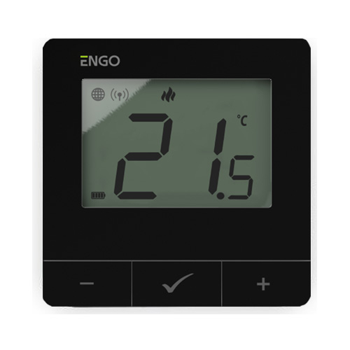 Терморегулятор для котла ENGO E20i-B Wi-Fi | черный (932312647)