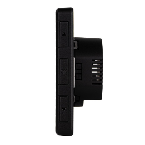 Терморегулятор теплої підлоги ENGO EONE-230B ZigBee 3.0 | чорний (932342632)