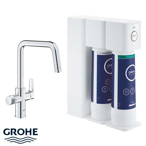 Комплект GROHE Blue Pure Eurosmart з мінералізаційним фільтром зворотного осмосу (30587000)
