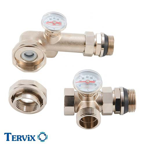 Насосно-смесительный узел Tervix Pro Line Mixset для теплого пола | 1" | без насоса (521311)