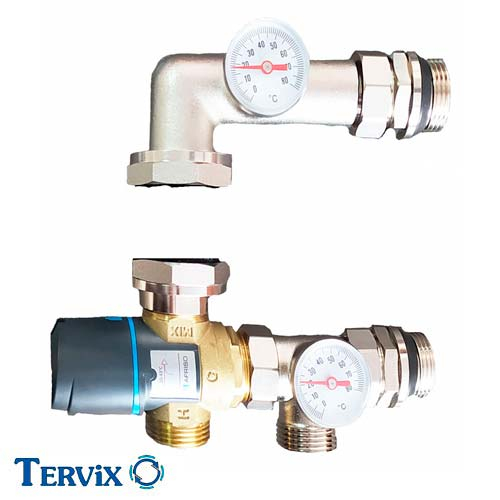 Насосно-смесительный узел Tervix Pro Line Mixset 1" | клапан ATM561 | без насоса (521411)