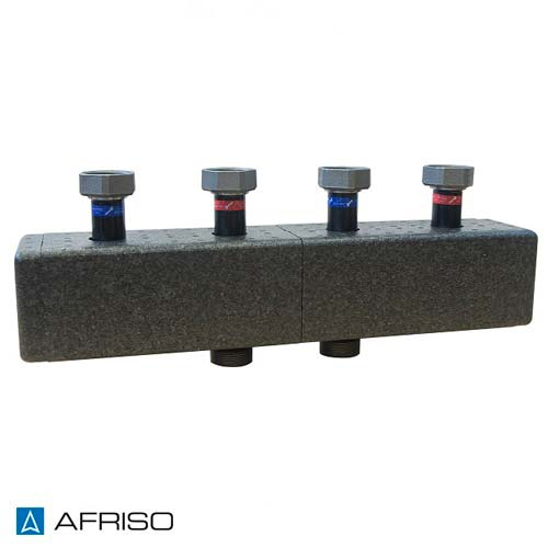 Колектор Afriso KSV 125-2 70 кВт | 2 контура | 1 1/2"-1 1/2" (77310)