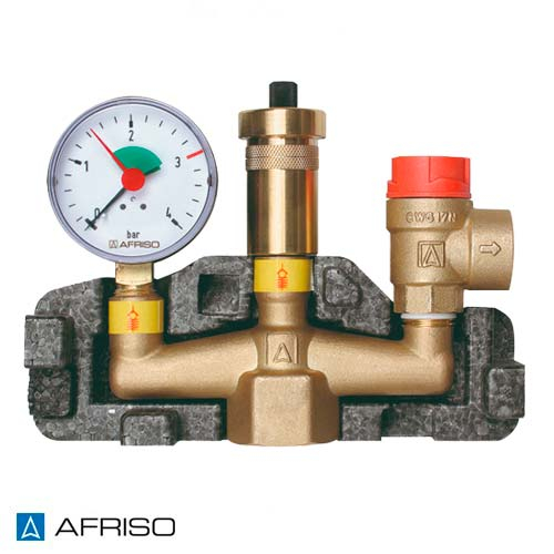 Група безпеки котла Afriso KSG 50кВт | 1,5 бар (7793815)