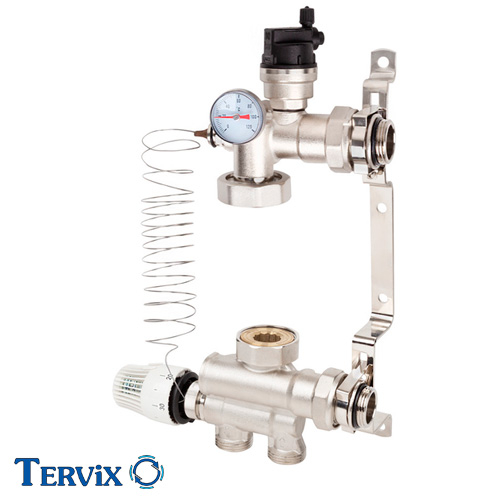 Tervix Pro Line Насосно-смесительный узел для теплого пола | без насоса (521211)