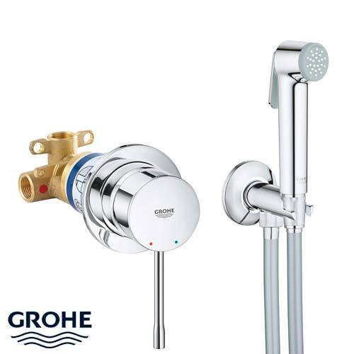 Комплект гигиенического душа Grohe Essence с Tempesta-F Trigger Spray 30 хром (UA111197000)