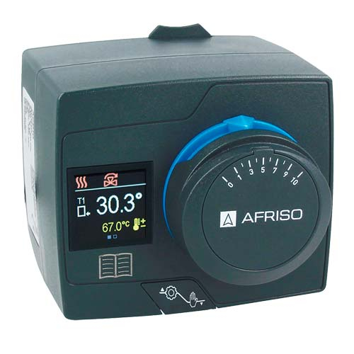 Привод-контроллер постоянной температуры Afriso ACT343 | 1 датчик (1534310)