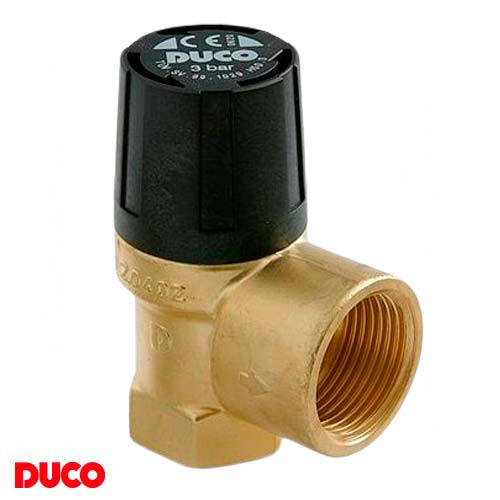 Запобіжний клапан Duco 1"х1 1/4" 2,5 бар (25020)