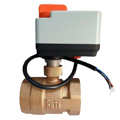 Двухходовой шаровый клапан с электроприводом Tervix  Pro Line ORC2 NO Rp 1 1/2" | DN 40 | Kvs 110 | 220В (201165)