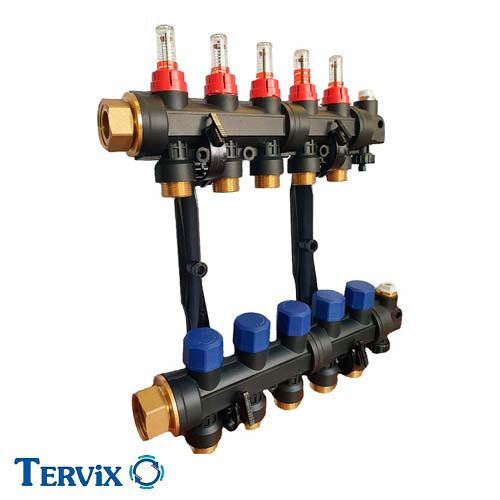 Коллектор пластиковый Tervix Pro Line | 4 контура (503204)