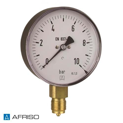 Манометр AFRISO тип RF 100 RAD 0-16 бар | 1/2" | к.т. 1,6 (85216201)