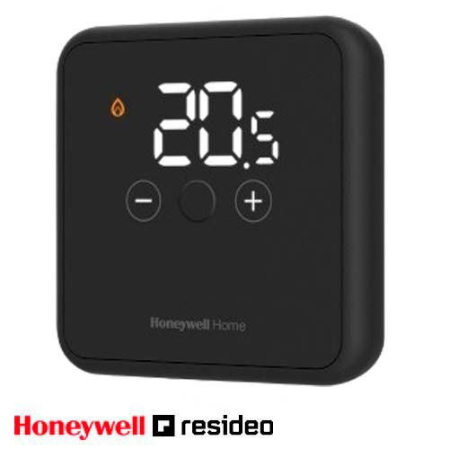 Цифровой комнатный термостат Resideo DT4R беспроводной | черный (Honeywell DTS42BRFST22)