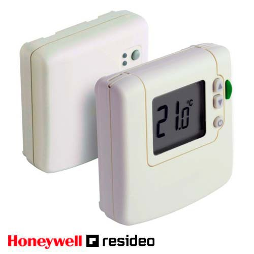 Цифровой комнатный термостат Resideo DT92 ECO беспроводной | белый (Honeywell DT92E1000)