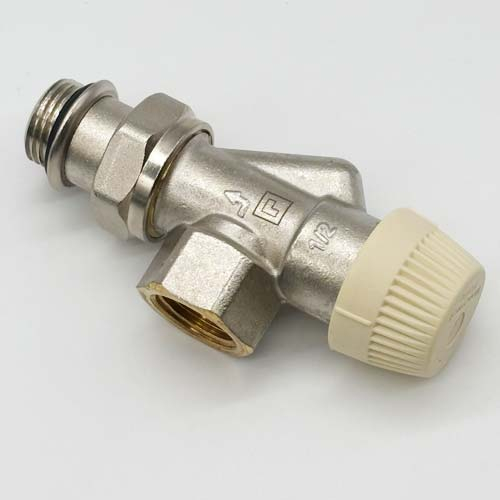 Кран радіаторний осьовий Resideo (Honeywell) V2030ASX 1/2" (V2030ASX15)