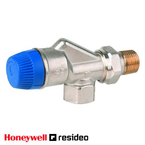 Термостатичний клапан осьовий Resideo V2100PI Kombi-TRV 1/2" Ду15 (Honeywell V2100API15)