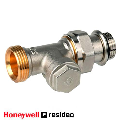 Кран радіаторний прямий Resideo Verafix-E 1/2" (Honeywell V2437D0015)
