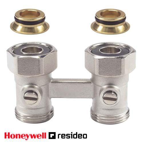 Вузол нижнього підключення прямий Resideo Verafix-VKЕ 3/4" (Honeywell V2496DX020)
