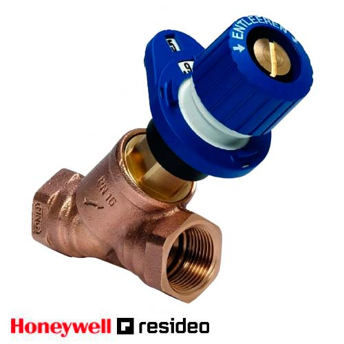 Балансувальний клапан Resideo Kombi-3-plus BLUE DN 80 3" (Honeywell V5010Y0080)