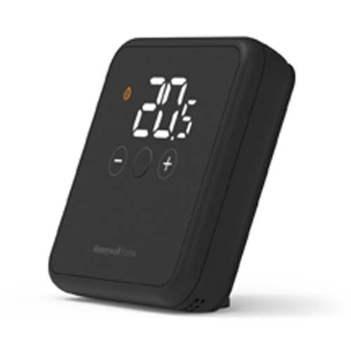 Цифровий кімнатний термостат Resideo DT4R OpenTherm бездротовий | чорний (Honeywell YT43MRFBT32)