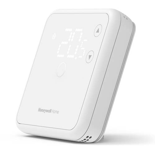 Цифровий кімнатний термостат Resideo DT4R бездротовий | білий (Honeywell YT42WRFT20)
