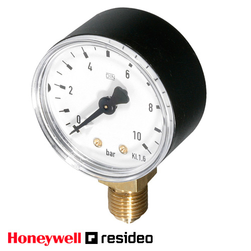 Resideo М39М 16 бар Манометр для редуктора тиску води D15S/D15P/D17 (Honeywell M39M-A16)