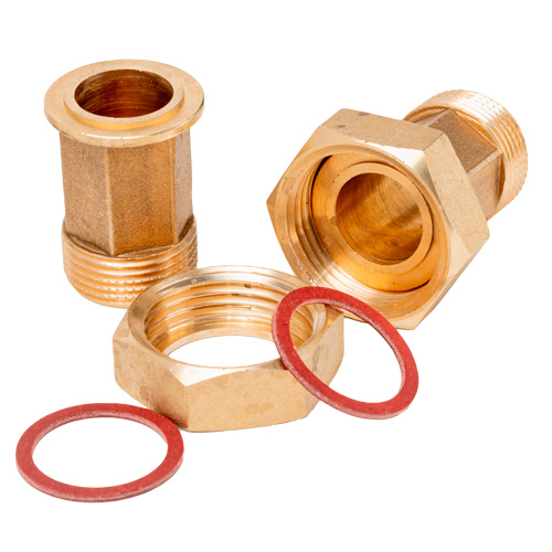 Монтажний комплект для водоміру Ду 20 (1" ВР - 3/4" ЗР)