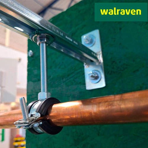 Консоль стеновая 41x21x2,5мм 200мм Walraven RapidStrut® тип 21H BUP1000 (66082120)