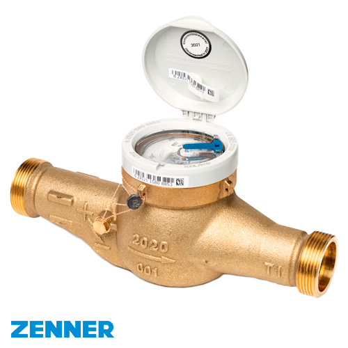 Счетчик холодной воды Zenner MNK-RP-N Qn 10 Ду32 | мокроход