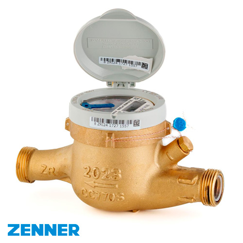 Счетчик холодной воды Zenner MNK-RP-N Qn 4,0 Ду20 | мокроход
