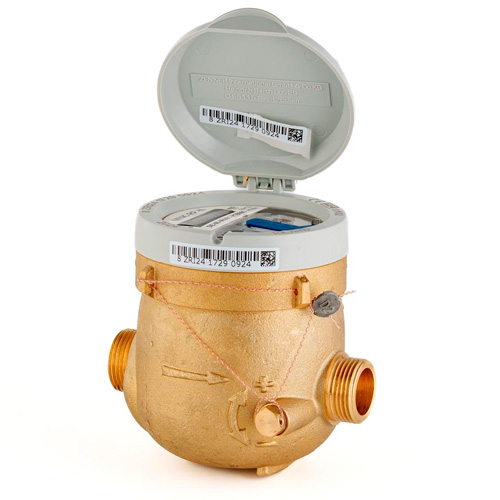 Счетчик холодной воды Zenner MNK-RP-N Qn 2,5 Ду15 L=110 мм (мокроход)