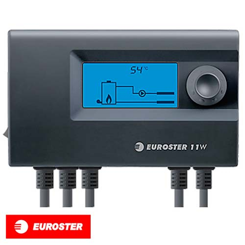 Термоконтроллер Euroster 11W для твердотопливного котла