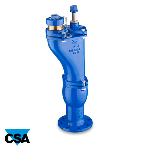 Пожежний гідрант CSA Plutone 700 Dn80 Pn16 700 мм чугун