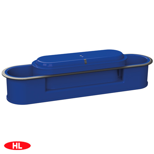 Сифон "сухий" HL0531.5E "Primus blue" для душових каналів HL531Prblue