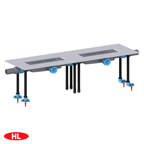 Корпус душевого трапа HL53KF.2 InFloor Duo | DN40