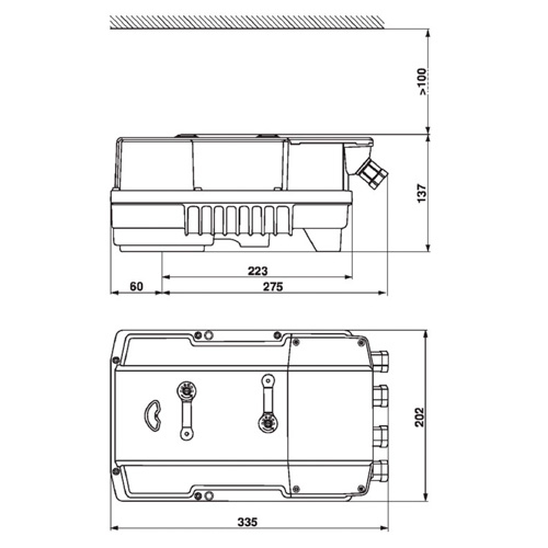 Belimo PMCA-S2-T Електропривод повітряної заслонки (24-240В, IP66/67)