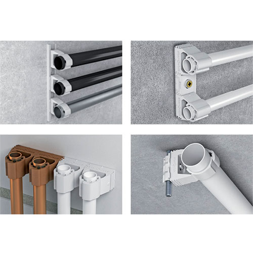 Хомут пластиковий для труб Walraven starQuick® 10-12мм, 1/8" (0854010)