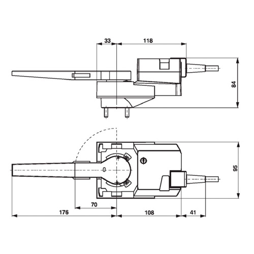 Belimo SR24A-5 Електропривод для заслонок "батерфляй"