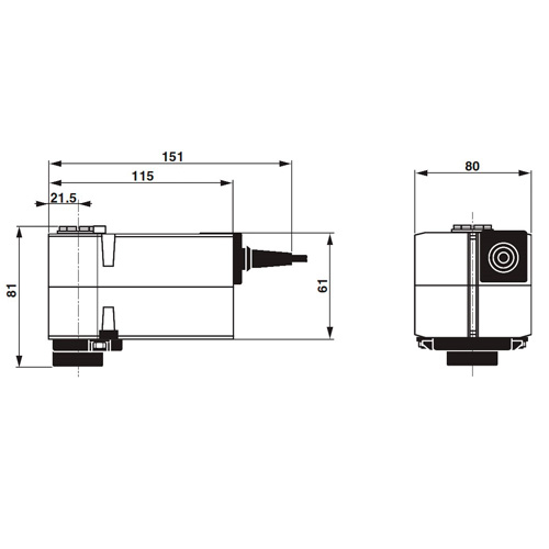 Belimo TRF230-S-O Электропривод шарового клапана