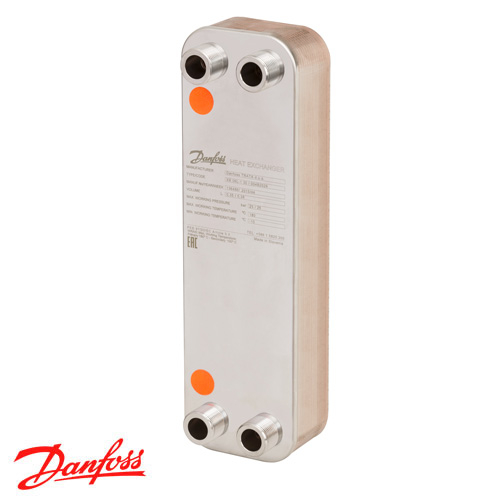 Пластинчатый теплообменник Danfoss Micro Plate™ XB06L-1-60 Pn25 G3/4" (004B2033)