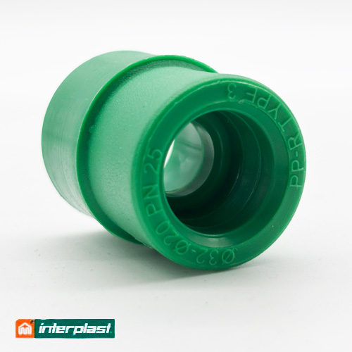 Муфта перехідна 75х40 Interplast PPR Green PN30 (790087540)