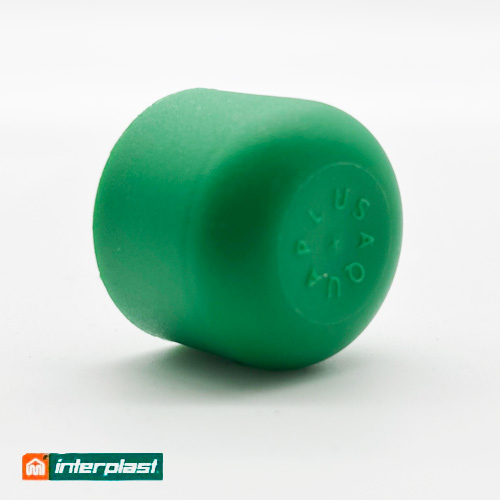 Заглушка 75 мм Interplast PPR Green PN30 (790090075)