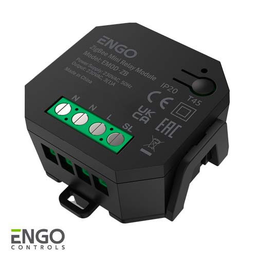 Бездротове реле мережі ZigBee 3.0 Engo EREPEATER-MOD для центру комутації ECB08M230 (932253962)