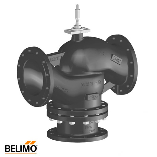 Триходовий сідельний клапан Belimo H7250W1000-S7 DN 250 Kvs 1000,0