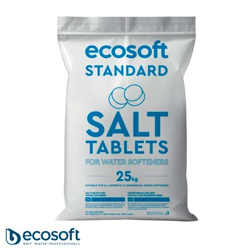 Сіль таблетована Ecosoft Standard 25 кг (KECOSILSTD)